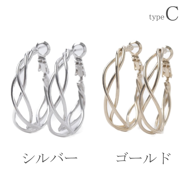 フープピアス ピアス レディース | lunolumo | 詳細画像10 