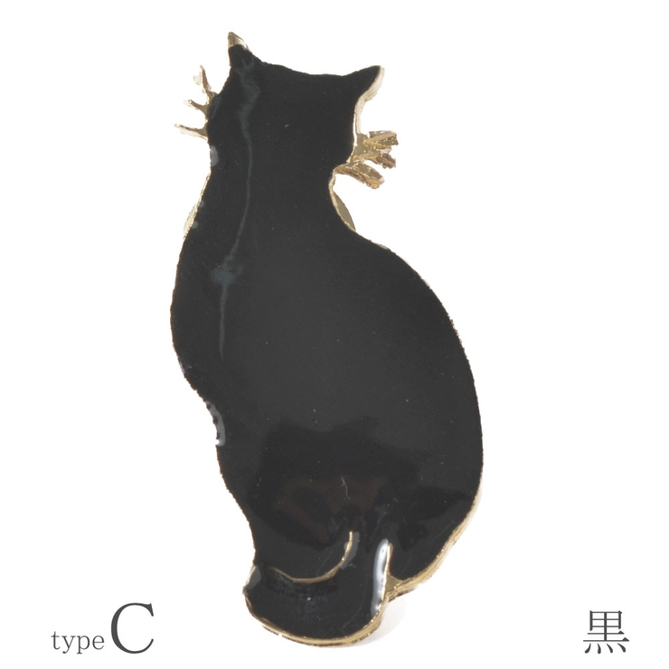 ラペルピン 猫 ピンバッチ | lunolumo | 詳細画像14 