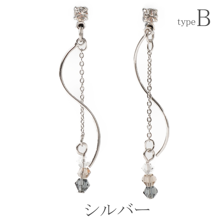 ピアス カーブメタル 螺旋 | lunolumo | 詳細画像14 