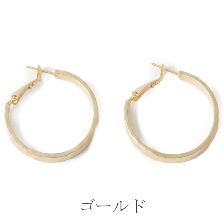 フープピアス メタル レディース | lunolumo | 詳細画像6 
