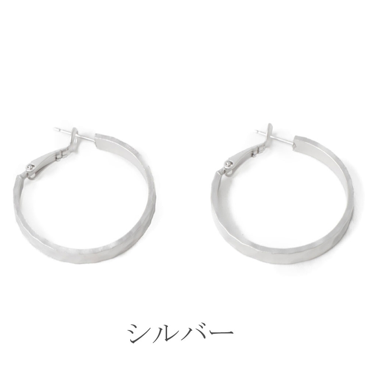 フープピアス メタル レディース | lunolumo | 詳細画像7 