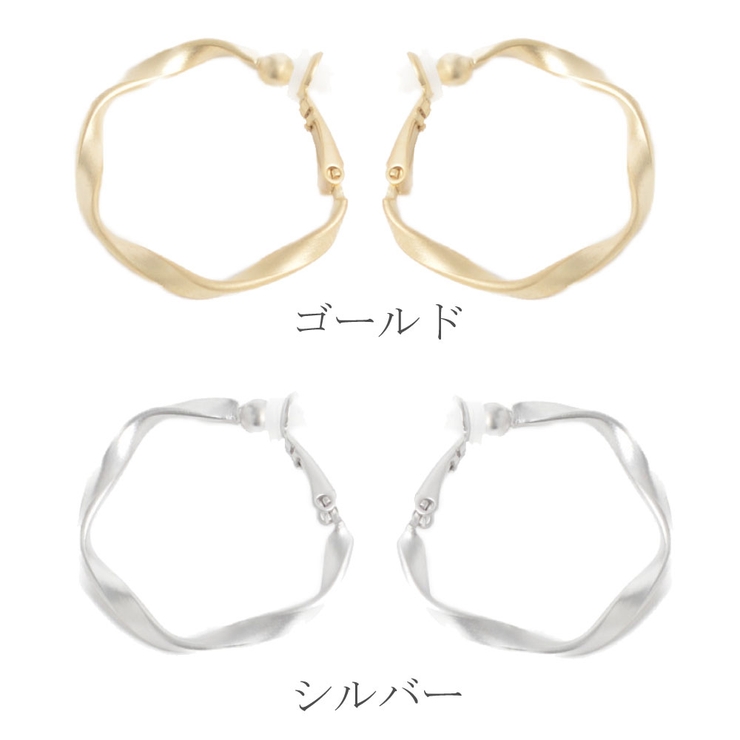 SALE フープイヤリング イヤリング | lunolumo | 詳細画像2 