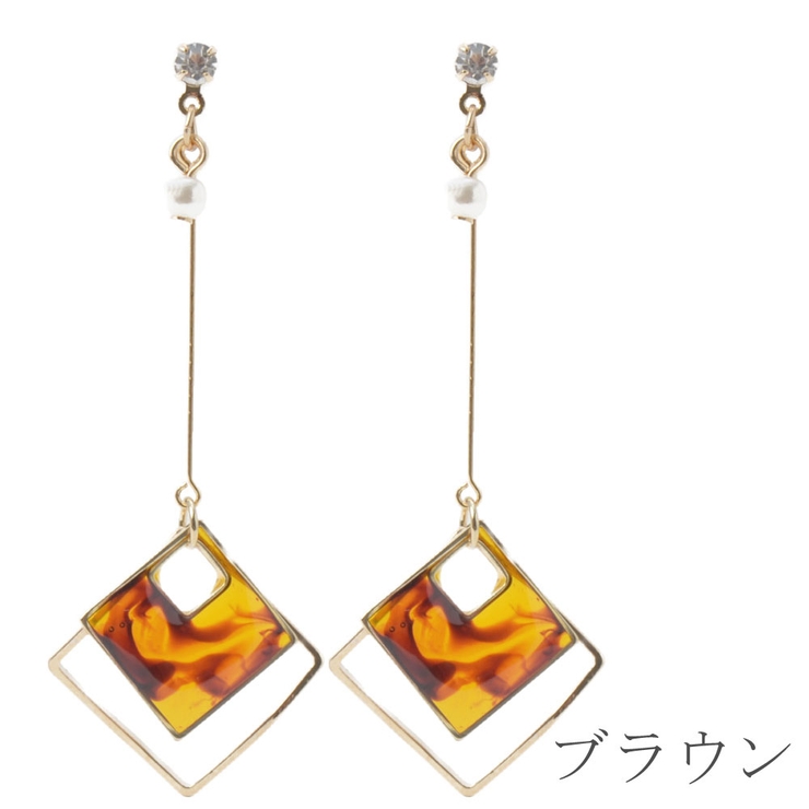 ピアス レディース マーブル | lunolumo | 詳細画像5 