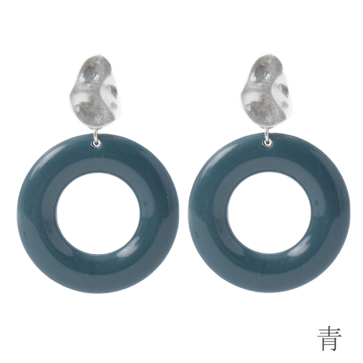 イヤリング レディース 樹脂 | lunolumo | 詳細画像4 