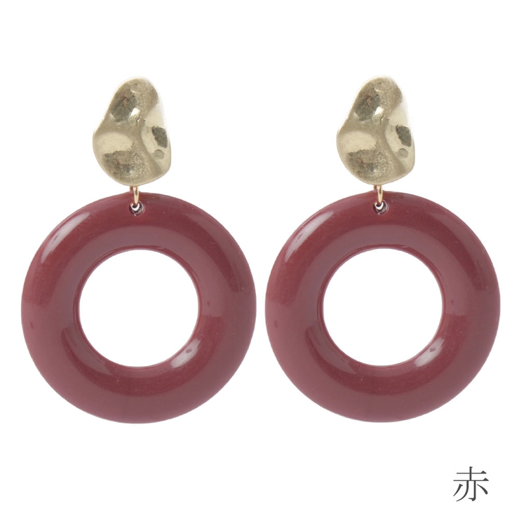 イヤリング レディース 樹脂 | lunolumo | 詳細画像5 