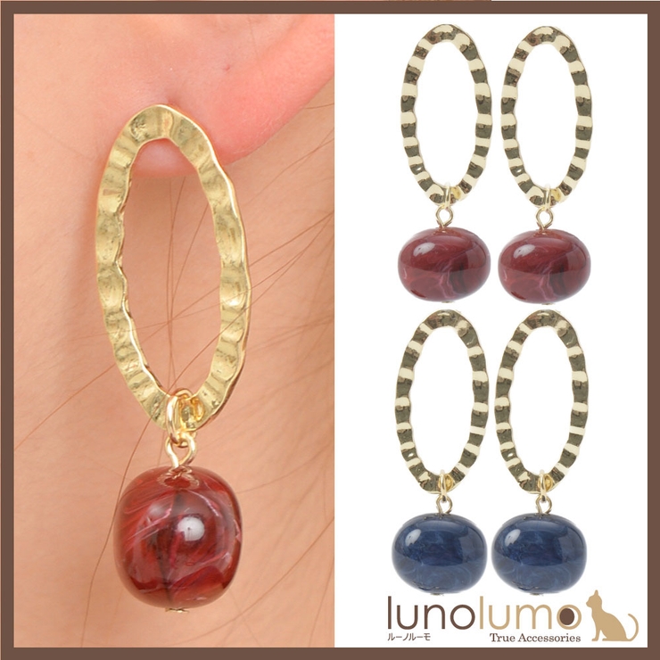 ピアス レディース メタル | lunolumo | 詳細画像1 