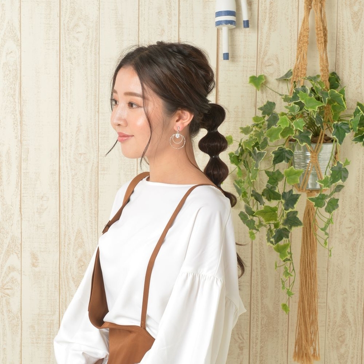 キュービックジルコニア イヤリング レディース | lunolumo | 詳細画像2 