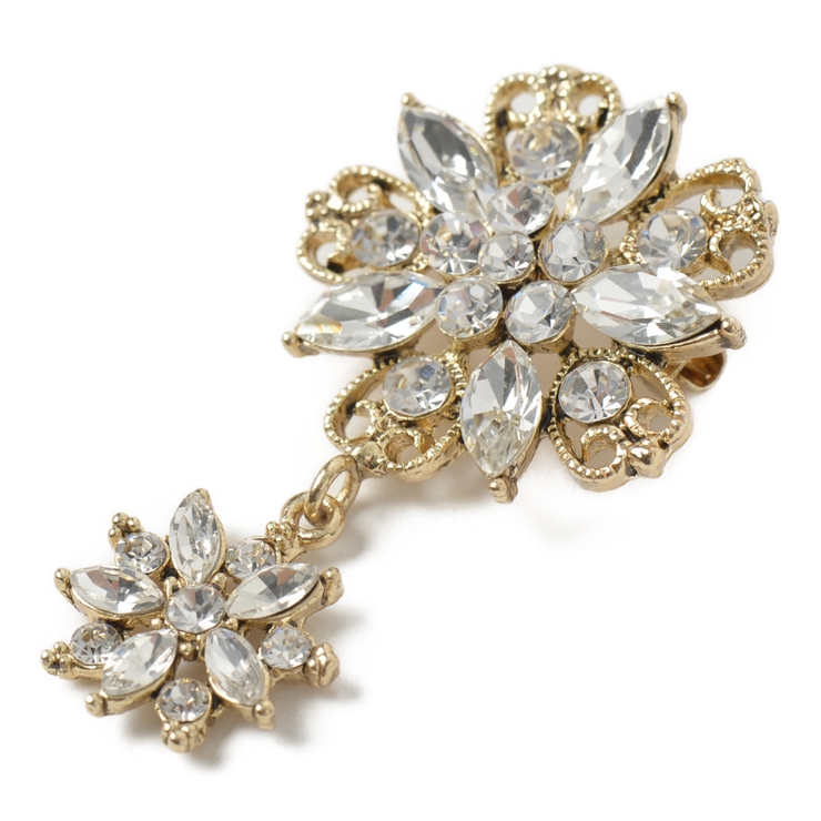 ブローチ キラキラ ビジュー | lunolumo | 詳細画像5 