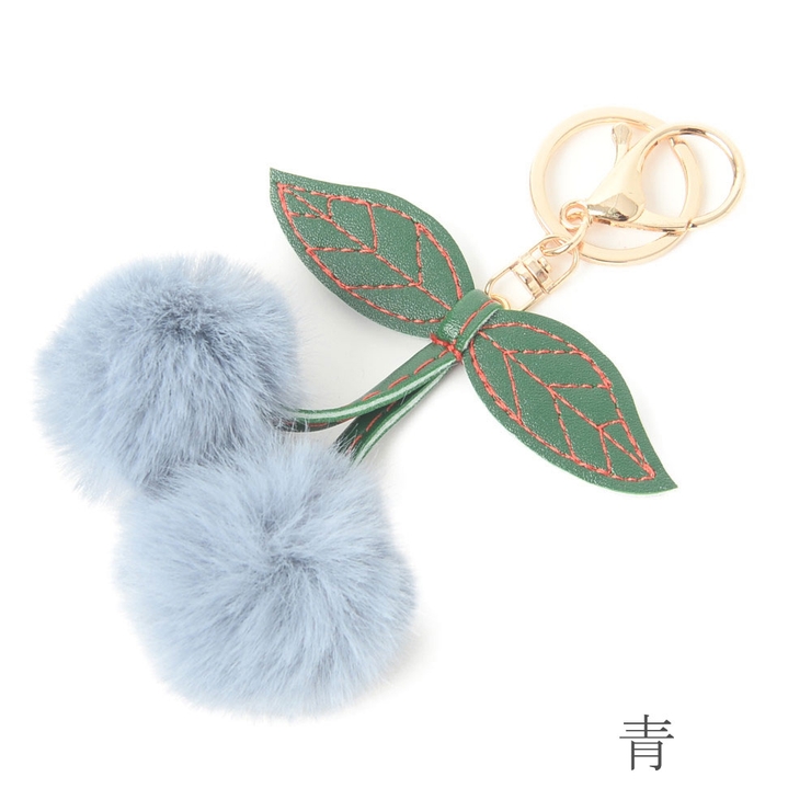 キーホルダー バッグチャーム さくらんぼ | lunolumo | 詳細画像6 