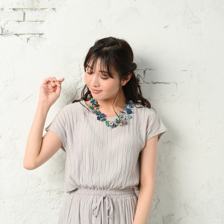 ネックレス ロングネックレス ウッド | lunolumo | 詳細画像2 