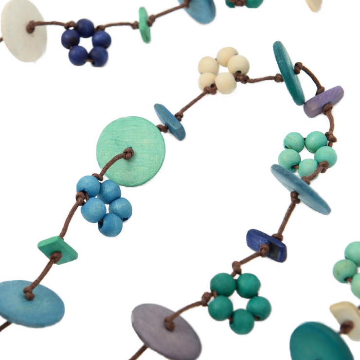 ネックレス ロングネックレス ウッド | lunolumo | 詳細画像6 