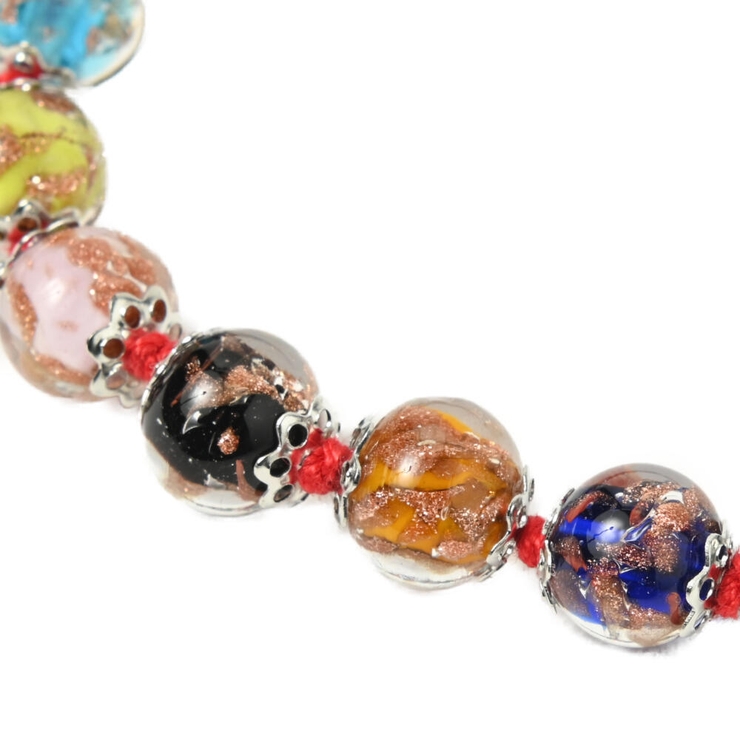 ベネチアングラスネックレス ベネチアンガラス ショートネックレス | lunolumo | 詳細画像7 