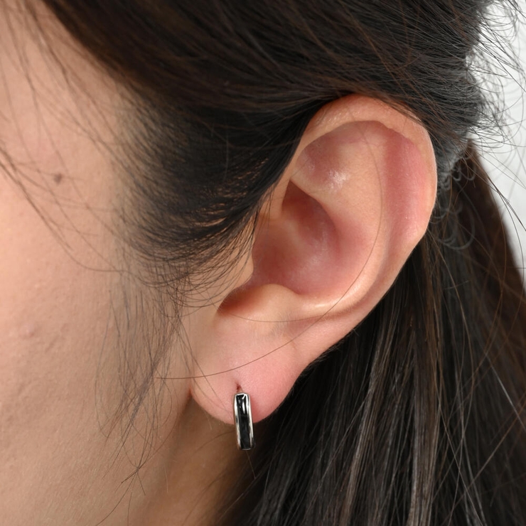 ピアス フープピアス キャッチレス | lunolumo | 詳細画像3 