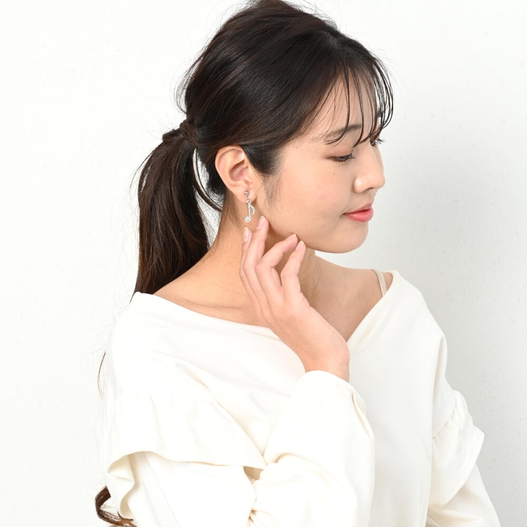 イヤリング レディース 音符 | lunolumo | 詳細画像3 