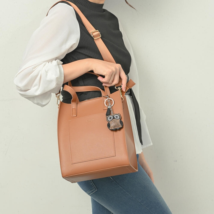 キーホルダー バッグチャーム フクロウ | lunolumo | 詳細画像3 