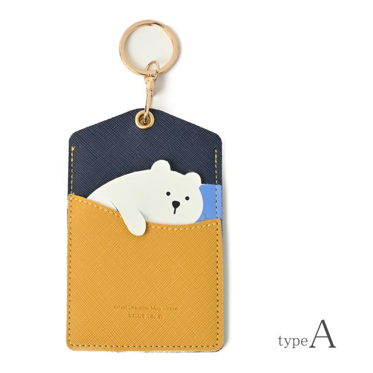 パスケース 定期入れ キーホルダー | lunolumo | 詳細画像5 