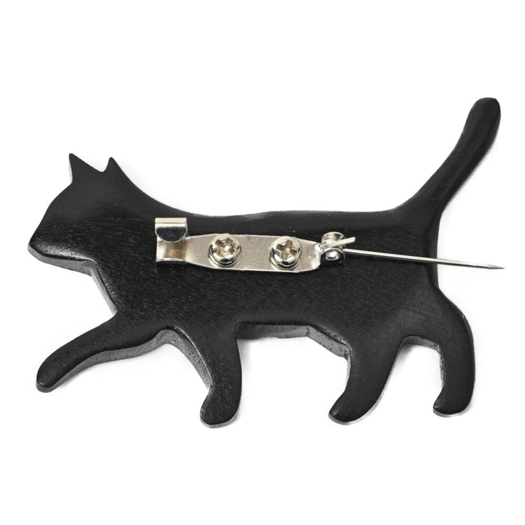 ブローチ レディース 黒猫[品番：LNLA0008721]｜lunolumo