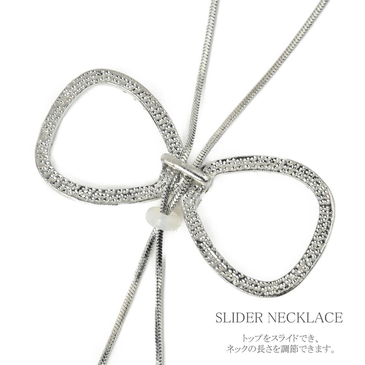 ネックレス レディース リボン | lunolumo | 詳細画像6 