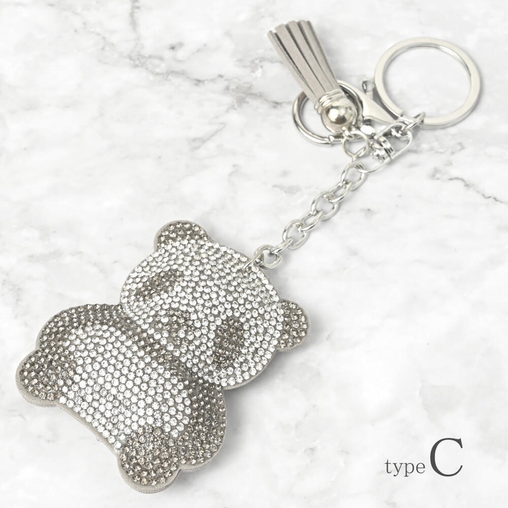 キーホルダー バッグチャーム パンダ | lunolumo | 詳細画像6 