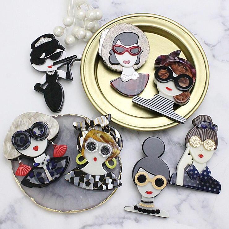 ブローチ レディース 女の子 | lunolumo | 詳細画像1 