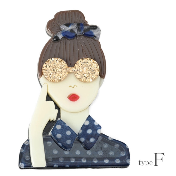 ブローチ レディース 女の子 | lunolumo | 詳細画像7 