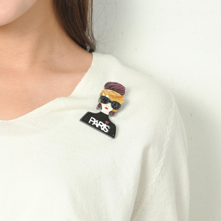 ブローチ レディース 女の子 | lunolumo | 詳細画像3 