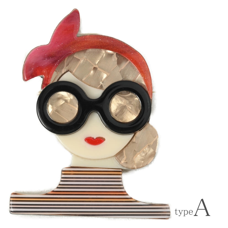 ブローチ レディース 女の子 | lunolumo | 詳細画像4 