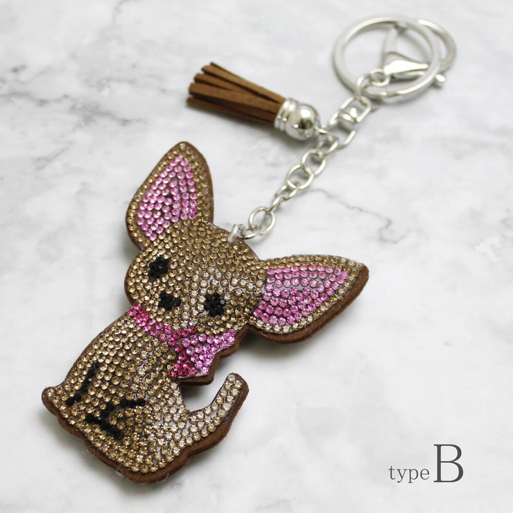 キーホルダー バッグチャーム チワワ | lunolumo | 詳細画像5 