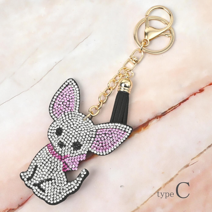 キーホルダー バッグチャーム チワワ | lunolumo | 詳細画像6 