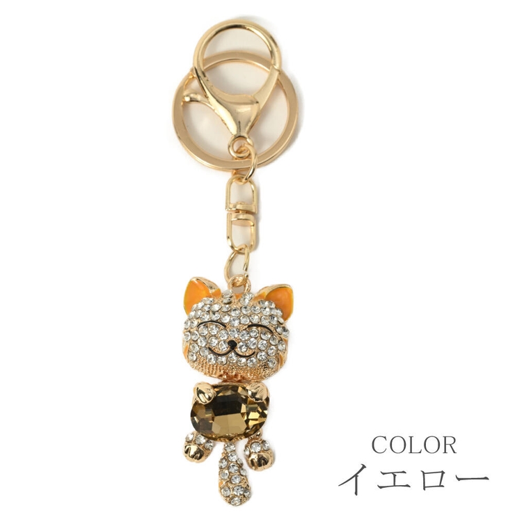キーホルダー バッグチャーム 猫 | lunolumo | 詳細画像5 