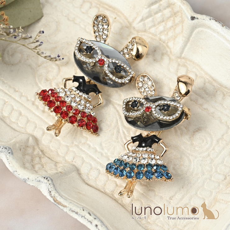 ブローチ レディース うさぎ | lunolumo | 詳細画像1 