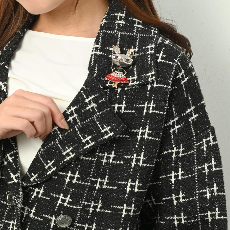 ブローチ レディース うさぎ | lunolumo | 詳細画像3 