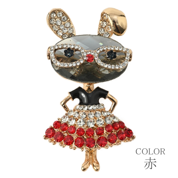 ブローチ レディース うさぎ | lunolumo | 詳細画像4 