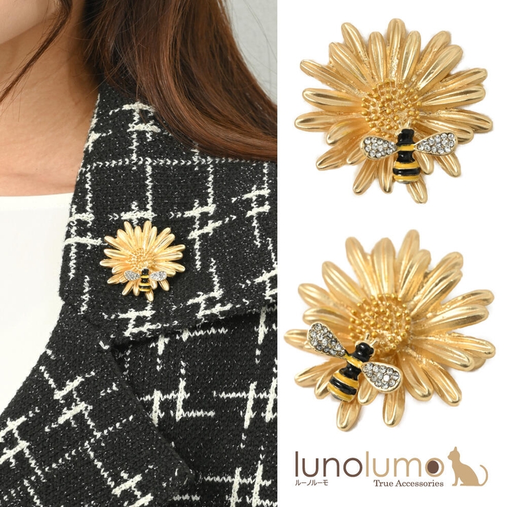 ブローチ レディース 花 | lunolumo | 詳細画像1 