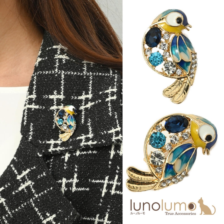 ブローチ レディース ビジュ | lunolumo | 詳細画像1 