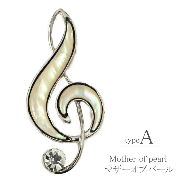 ブローチ レディース 音符 | lunolumo | 詳細画像4 