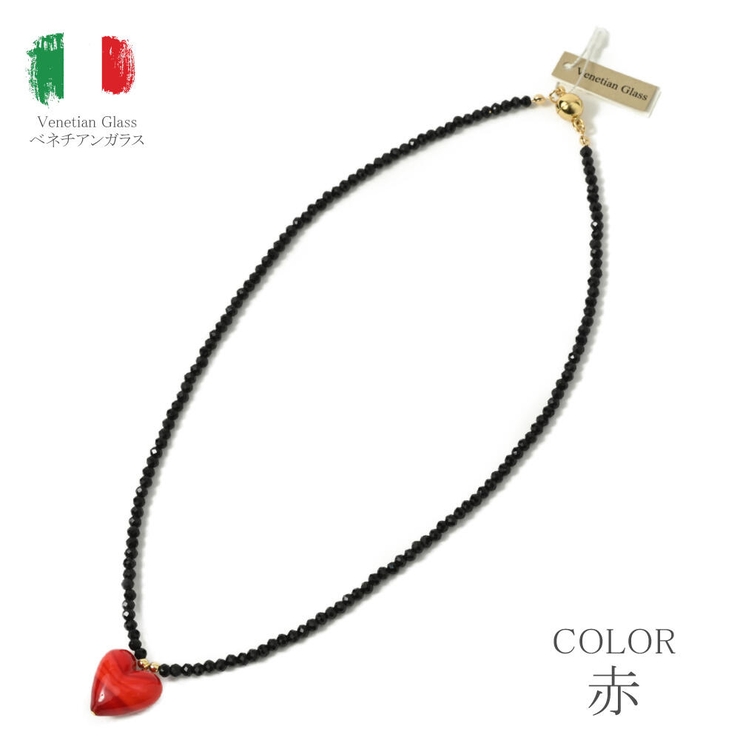 ベネチアングラスネックレス ベネチアンガラス ネックレス | lunolumo | 詳細画像4 