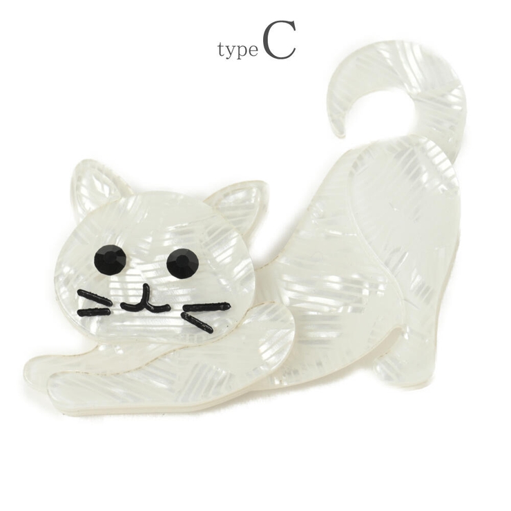 ブローチ レディース 猫 | lunolumo | 詳細画像8 