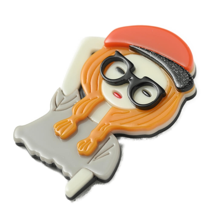 ブローチ レディース 樹脂 | lunolumo | 詳細画像8 