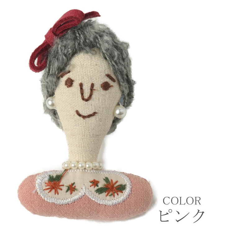 ブローチ 女の子 ミセス | lunolumo | 詳細画像5 