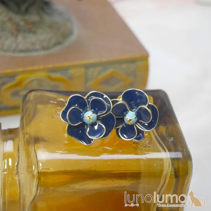 イヤリング レディース 花 | lunolumo | 詳細画像1 