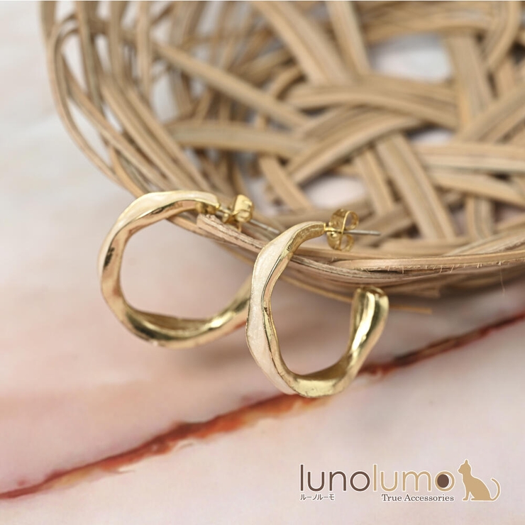 ピアス レディース メタル | lunolumo | 詳細画像1 