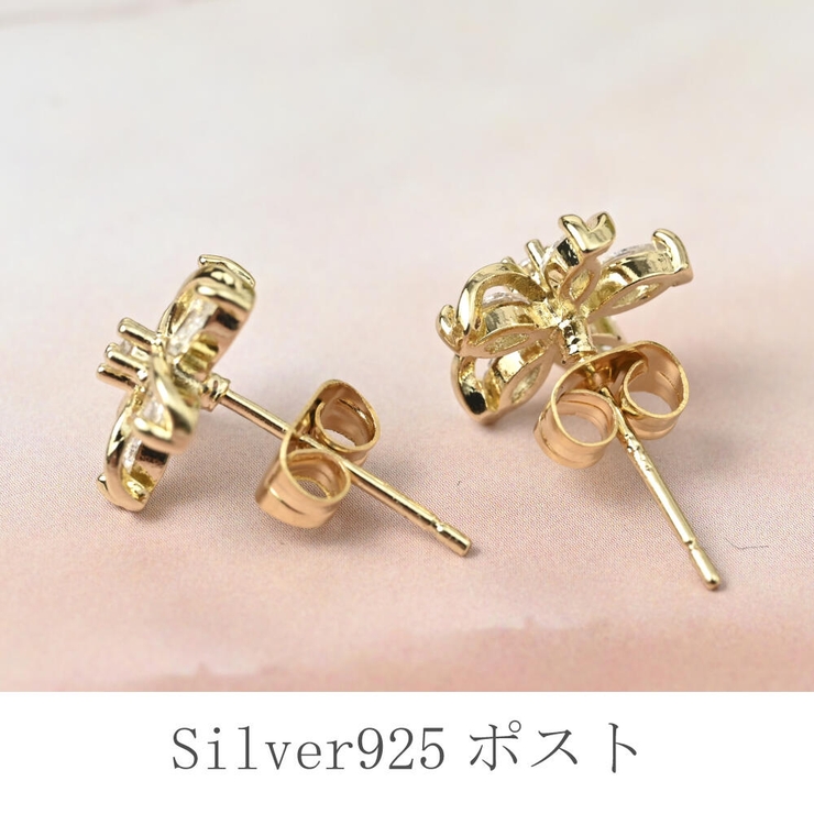 ピアス レディース キュービックジルコニア | lunolumo | 詳細画像6 