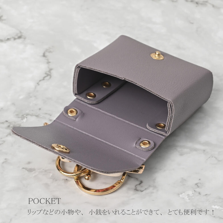 キーホルダー バッグチャーム ポーチ | lunolumo | 詳細画像9 