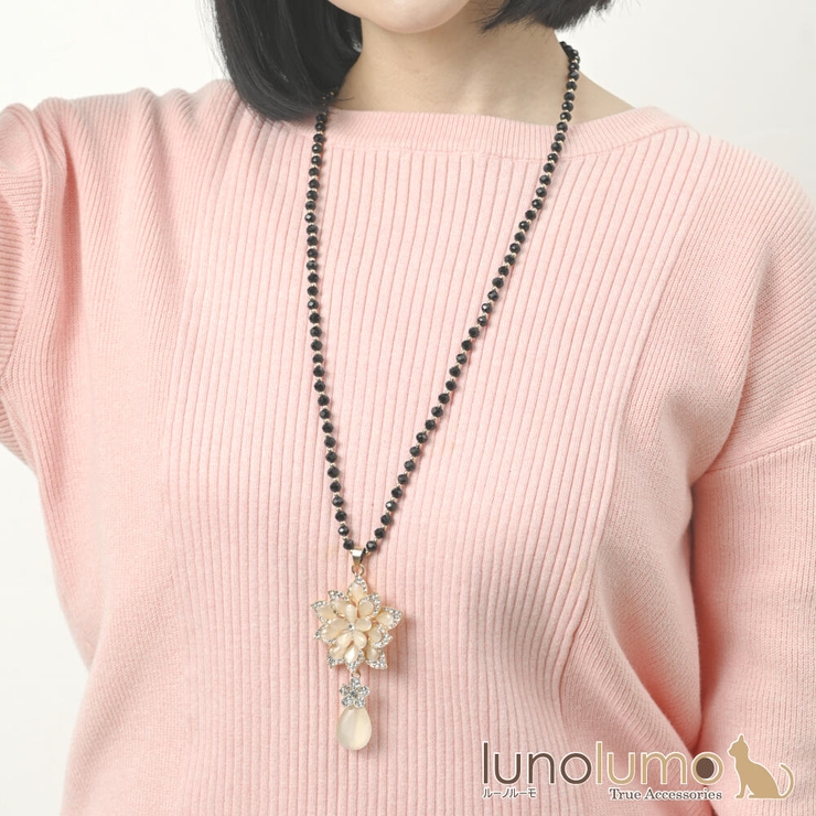 ネックレス ロングペンダント レディース | lunolumo | 詳細画像1 
