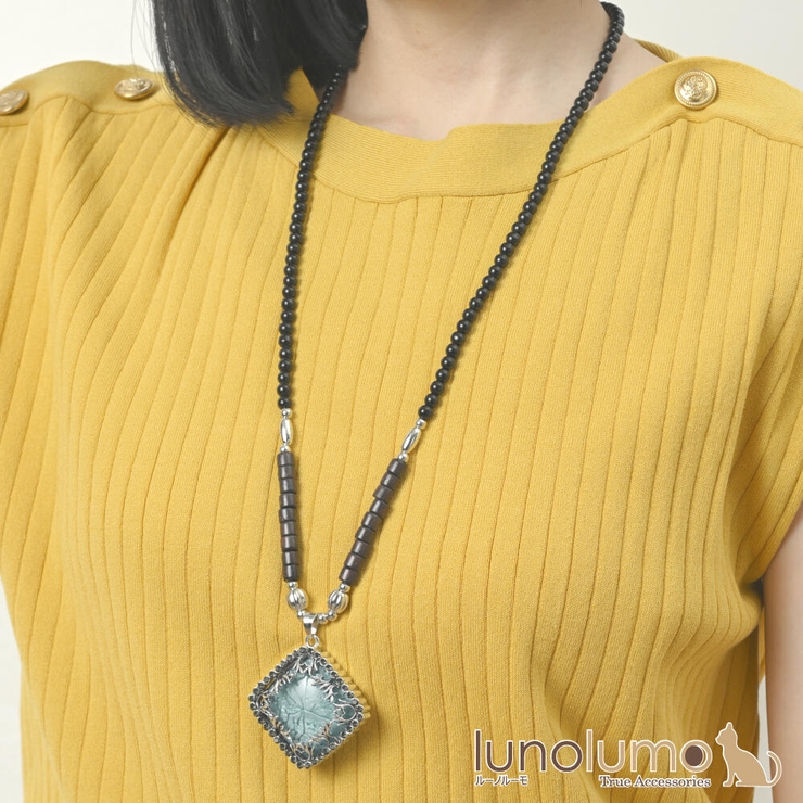 ネックレス ロングペンダント レディース | lunolumo | 詳細画像1 