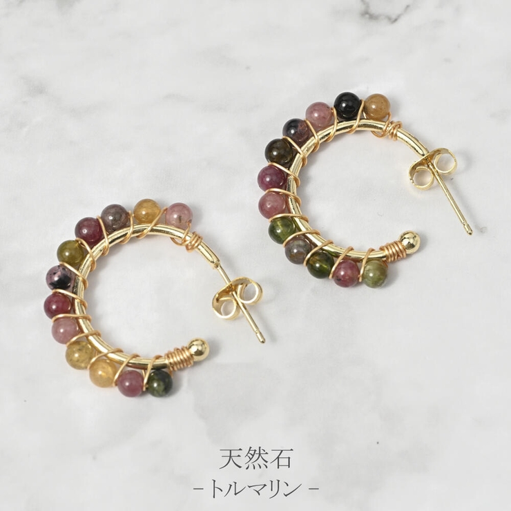 ピアス フープ レディース | lunolumo | 詳細画像4 