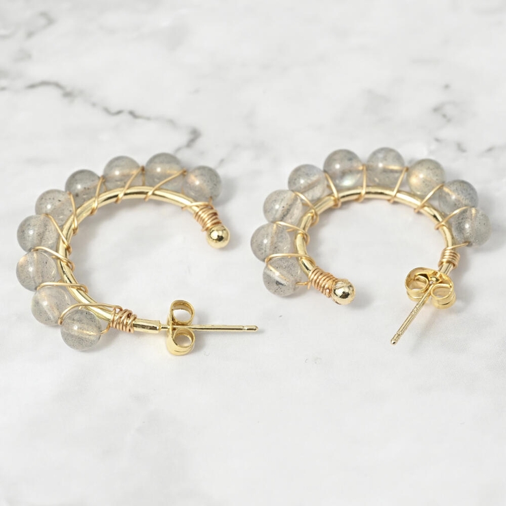 ピアス フープ レディース | lunolumo | 詳細画像6 