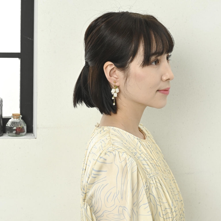 イヤリング レディース すずらん | lunolumo | 詳細画像2 