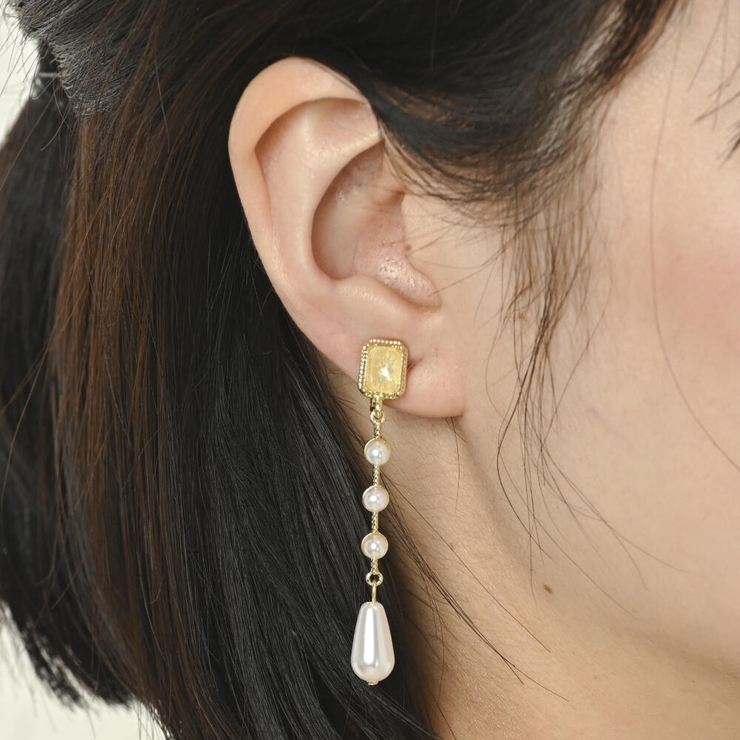 イヤリング レディース パール | lunolumo | 詳細画像3 